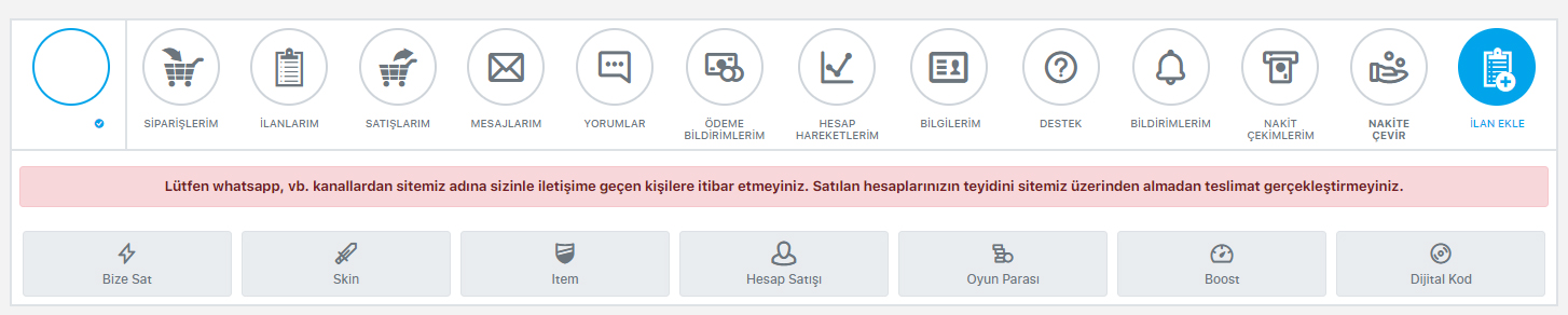 İlan Ekle