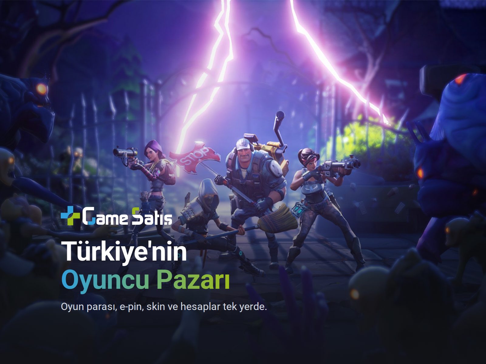GameSatış — Türkiye'nin Oyuncu Pazarı